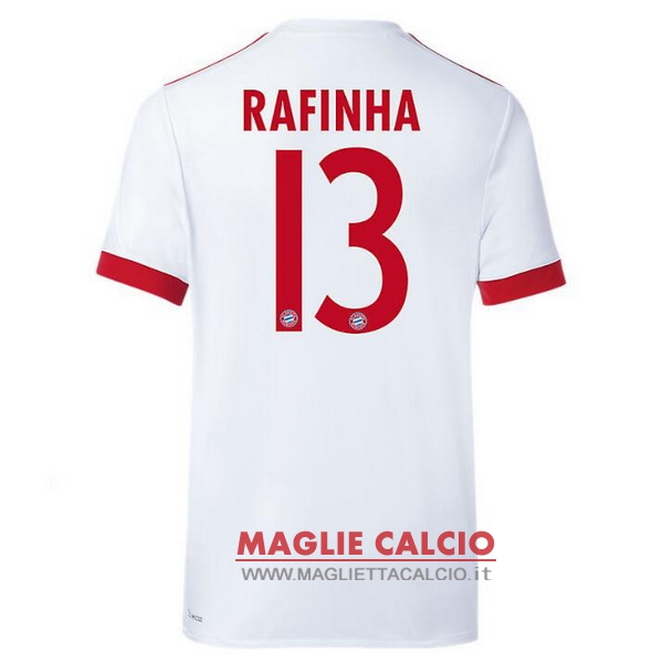 nuova maglietta bayern munich 2017-2018 rafinha 13 terza